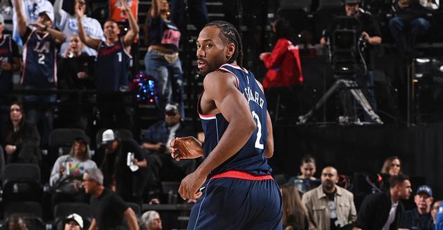 球天下体育-队史第三人！伦纳德单赛季5次40+&amp;amp;快船生涯10次40+